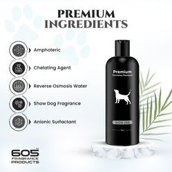 Natural Dog Shampoo for Itchy and Sensitive Skin (Show Dog)