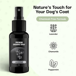 Premium Dog Cologne and Odor Eliminator - Dog Grooming Spray 3pack (Jasmine)