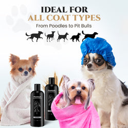 Natural Dog Shampoo & Conditioner for Itchy and Sensitive Skin (Oatmeal)