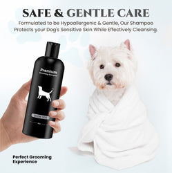 Natural Dog Shampoo for Itchy and Sensitive Skin (Show Dog)